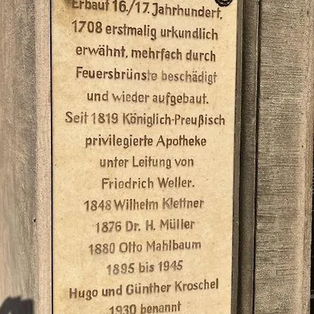 Apartment Urlaub Im Stadtzentrum Von Elsterwerda, Einzeldenkmal *