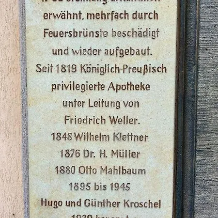 Apartment Urlaub Im Stadtzentrum Von Elsterwerda, Einzeldenkmal *